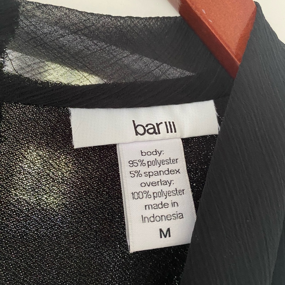 Bar III Sleeveless Cocktail Drape Jumpsuit - Picture 8 of 11